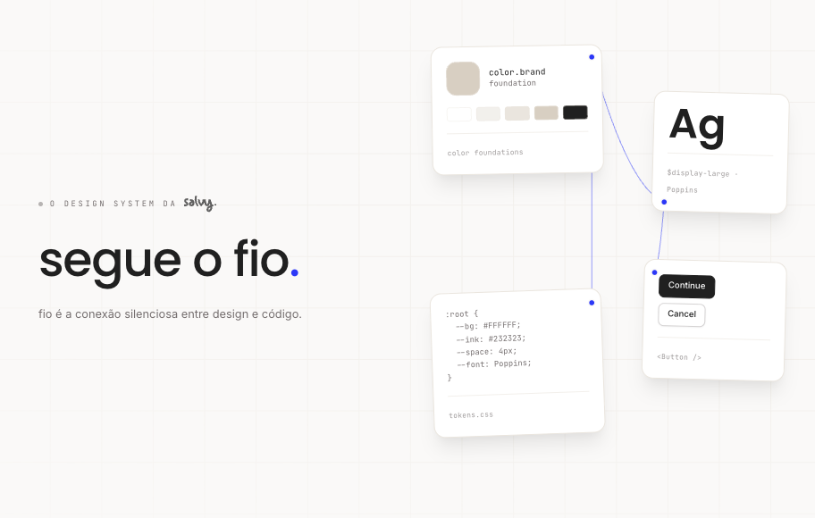 Capa do Salvy Design System